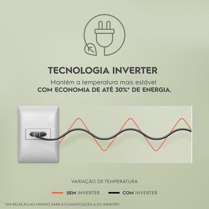 Imagem de Geladeira Electrolux Frost Free Inverter 480L Efficient AutoSense 3 Portas Black Inox Look (IM7B)