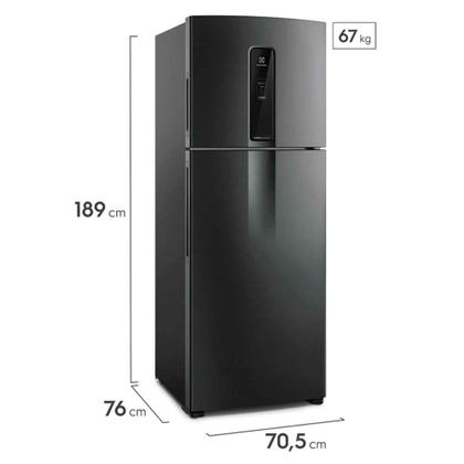 Imagem de Geladeira Electrolux Frost Free Inverter 480L Efficient com AutoSense Smart Duplex Look IT07B