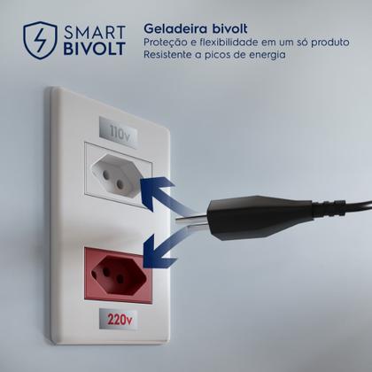 Geladeira Electrolux Frost Free Inverter 480L Efficient com AutoSense SmartBivolt Duplex cor Inox Look (IT70S) Imagem de Geladeira Electrolux Frost Free Inverter 480L Efficient com AutoSense SmartBivolt Duplex cor Inox Look (IT70S)