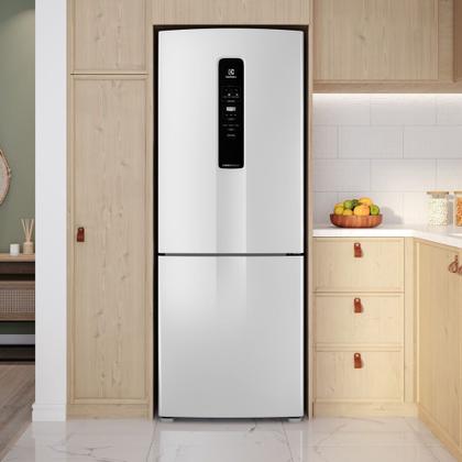 Imagem de Geladeira Electrolux Frost Free Inverter 490L Experience Inverse Branca (IB51)