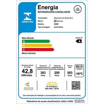 Imagem de Geladeira Electrolux Multidoor com FlexiSpace Pro Series 541L (IQ8IB)