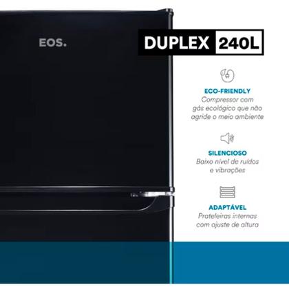 Imagem de Geladeira EOS 240L Cycle Defrost Duplex ERV270DB