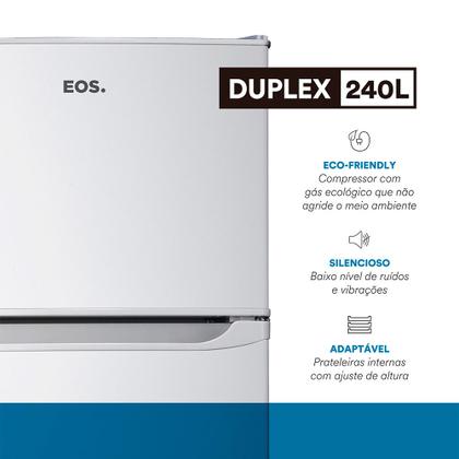 Imagem de Geladeira EOS 240L Cycle Defrost Duplex ERV270DB