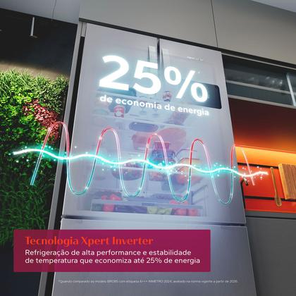 Imagem de Geladeira French Door 3 Portas Inox Design e Tecnologia Premium Brastemp - BRO85MK