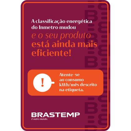 Imagem de Geladeira French Door 3 Portas Inox Design e Tecnologia Premium Brastemp - BRO85MK