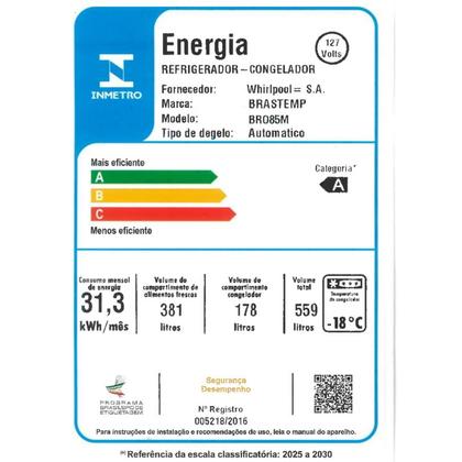 Imagem de Geladeira French Door 3 Portas Inox Design e Tecnologia Premium Brastemp - BRO85MK