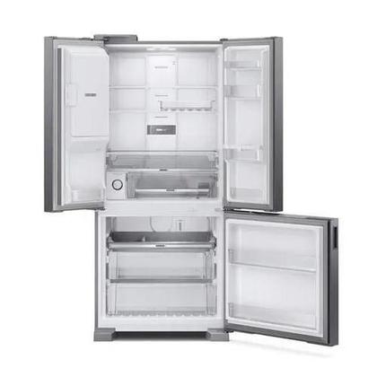 Imagem de Geladeira Frost Free Brastemp Gourmand Freench Door Água e Gelo na Portaa 515L Inox BRH86AR