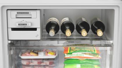 Imagem de Geladeira Frost Free Brastemp Inverse 447 Litros Black Inox com Smart Flow e Fresh Box BRE57FK 127V