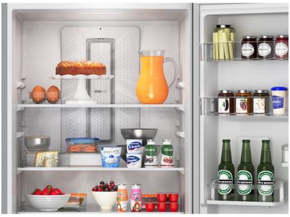 Imagem de Geladeira Frost Free Brastemp Inverse 447 Litros Inox - BRE57FK
