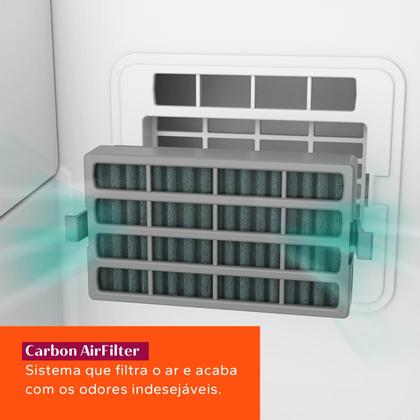 Imagem de Geladeira Frost Free Brastemp Inverse 447 Litros Inox - BRE57FK