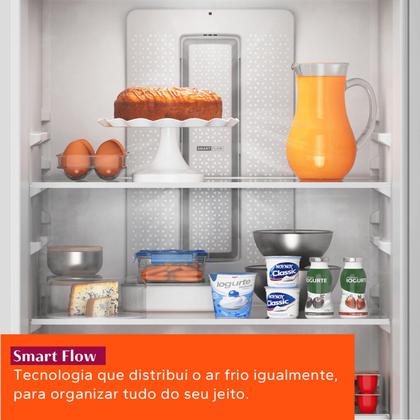 Imagem de Geladeira Frost Free Brastemp Inverse 447 Litros Inox - BRE57FK