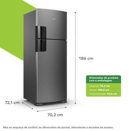 Imagem de Geladeira Frost Free Consul 2 Portas 451L Inox CRM53FK