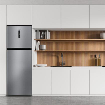 Geladeira Frost Free Duplex 347L SmartSensor Cor Prata Midea Imagem de Geladeira Frost Free Duplex 347L SmartSensor Cor Prata Midea