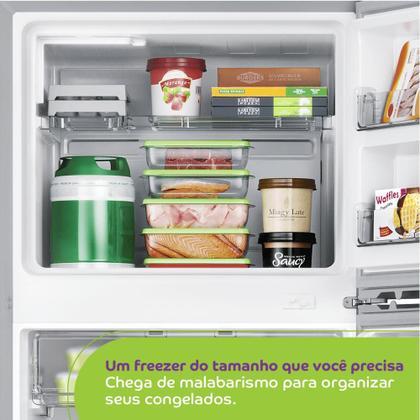 Geladeira frost free duplex Consul inox 410 litros - CRM50LK Imagem de Geladeira frost free duplex Consul inox 410 litros - CRM50LK