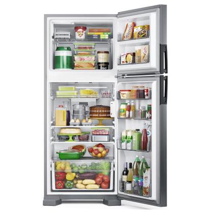 Geladeira frost free duplex Consul inox 410 litros - CRM50LK Imagem de Geladeira frost free duplex Consul inox 410 litros - CRM50LK