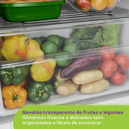 Geladeira frost free duplex Consul inox 410 litros - CRM50LK Imagem de Geladeira frost free duplex Consul inox 410 litros - CRM50LK