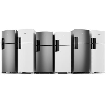 Geladeira frost free duplex Consul inox 410 litros - CRM50LK Imagem de Geladeira frost free duplex Consul inox 410 litros - CRM50LK