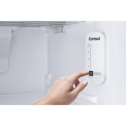 Geladeira frost free duplex Consul inox 410 litros - CRM50LK Imagem de Geladeira frost free duplex Consul inox 410 litros - CRM50LK