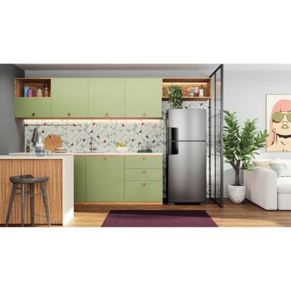 Geladeira frost free duplex Consul inox 410 litros - CRM50LK Imagem de Geladeira frost free duplex Consul inox 410 litros - CRM50LK