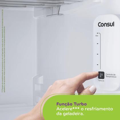 Geladeira frost free duplex Consul inox 410 litros - CRM50LK Imagem de Geladeira frost free duplex Consul inox 410 litros - CRM50LK