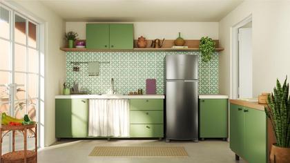 Imagem de Geladeira Frost Free Duplex Inox Consul - CRM40MK