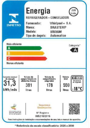 Imagem de Geladeira Frost Free French Door 3 Portas Branca Brastemp - BRO85MB