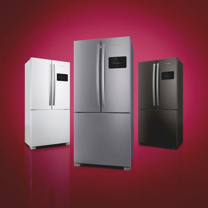 Imagem de Geladeira Frost Free French Door 3 Portas Branca Brastemp - BRO85MB