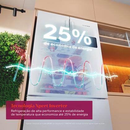 Imagem de Geladeira Frost Free French Door 3 Portas Branca Brastemp - BRO85MB