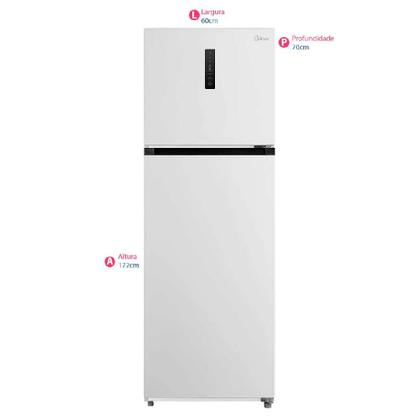Geladeira Frost Free SmartSensor 347L RT468MTA012 Midea 220V Branco Imagem de Geladeira Frost Free SmartSensor 347L RT468MTA012 Midea 220V Branco