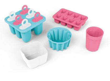 Imagem de Geladeira Frost Fun Brinquedo Infantil Rosa C/ Acessorios