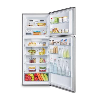 Imagem de Geladeira Hisense Frost Free Duplex Inverter Design Pure Flat Super 379L Inox 220V