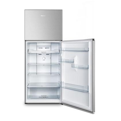 Imagem de Geladeira Hisense Frost Free Duplex Inverter Design Pure Flat Super 379L Inox