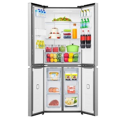 Imagem de Geladeira Hisense Multidoor 460L Frost Free Inverter Inox