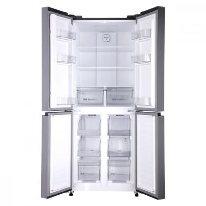Imagem de Geladeira HQ 426L Frost Free Inverter Multidoor A+++ HQ-426MDFF - Prata
