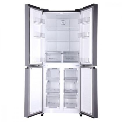 Imagem de Geladeira HQ 426L Frost Free Inverter Multidoor HQ-426MDFF Prata 110V