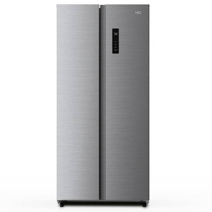 Imagem de Geladeira HQ Side By Side Frost Free Inverter 480L HQ-480SBSFFK Inox 110V