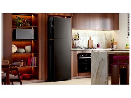 Imagem de Geladeira Inteligente B= Smart Brastemp Frost Free Duplex 512 Litros Cor Black Inox - BRM62AE