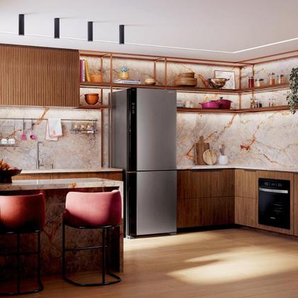 Imagem de Geladeira Inteligente Brastemp B= Smart Frost Free 500 Litros Inverse Inox - BRE66AK