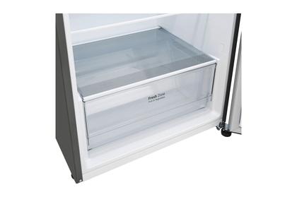 Geladeira LG Frost Free Inverter 375L Duplex Inox Look (GN-B372PFM2) 220V Imagem de Geladeira LG Frost Free Inverter 375L Duplex Inox Look (GN-B372PFM2) 220V