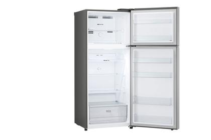 Geladeira LG Frost Free Inverter 375L Duplex Inox Look (GN-B372PFM2) 220V Imagem de Geladeira LG Frost Free Inverter 375L Duplex Inox Look (GN-B372PFM2) 220V