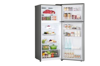 Geladeira LG Frost Free Inverter 375L Duplex Inox Look (GN-B372PFM2) 220V Imagem de Geladeira LG Frost Free Inverter 375L Duplex Inox Look (GN-B372PFM2) 220V