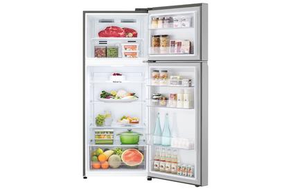 Imagem de Geladeira LG Frost Free Inverter 375L Duplex Inox Look (GN-B372PFMB) 110V
