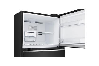 Imagem de Geladeira LG Frost Free Inverter 395L Duplex Cor Black Inox (GN-B392PXG) - 127v