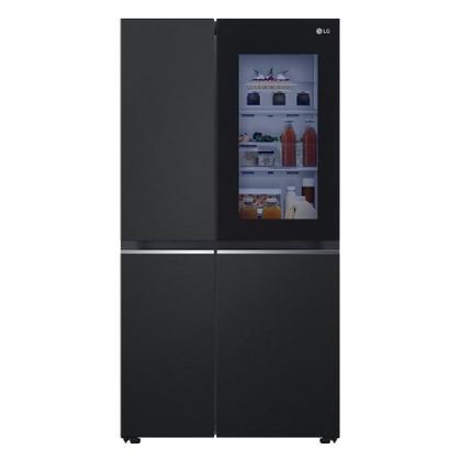 Imagem de Geladeira LG Frost Free Side by Side Inverter 647L InstaView GC-V257SQV F.F Preta