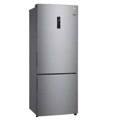 Imagem de Geladeira LG Smart Frost Free Inverter 451L Inverse Inox Look GC-B569