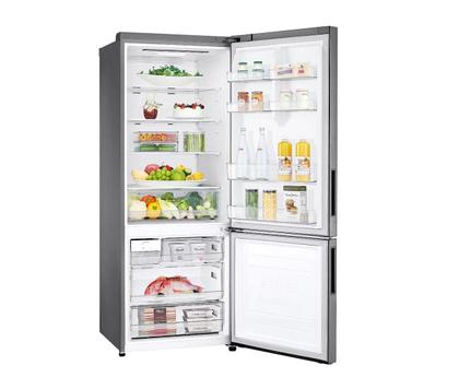 Imagem de Geladeira LG Smart Frost Free Inverter 451L Inverse Inox Look GC-B569