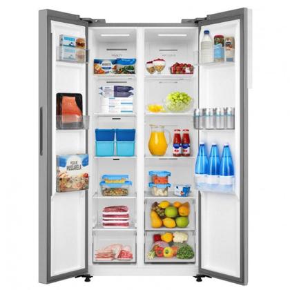 Imagem de Geladeira Midea 442L Side By Side Rs598Fga042 Inox 220V