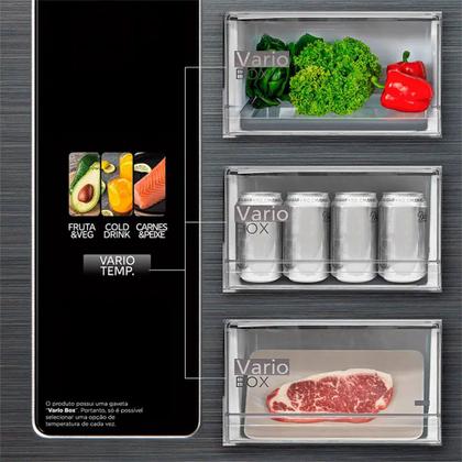 Imagem de Geladeira Midea 474L Frost Free Multidoor MD-RF691FGD463