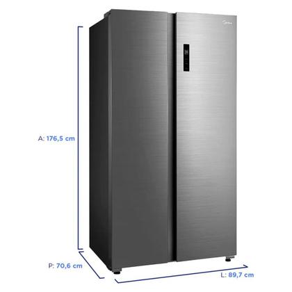 Imagem de Geladeira Midea 511L Frost Free Side By Side MD-RS710FGD46