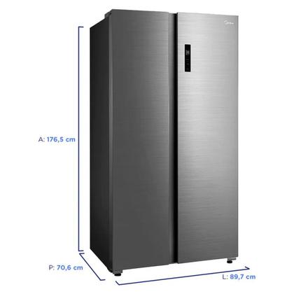 Imagem de Geladeira Midea 511L Frost Free Side By Side MD-RS710FGD46